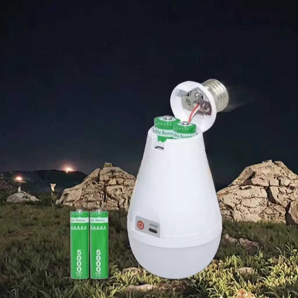 Ampoule LED Rechargeable 15W — L’éclairage qui prend le relais pendant la coupure