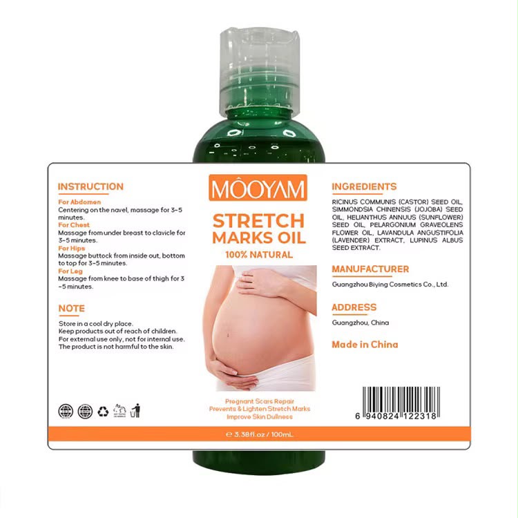 MÔOYAM Stretch Marks Oil — Huile Anti-Vergetures